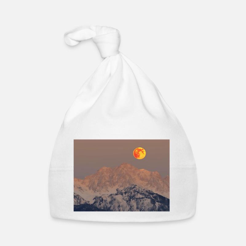 Moon Mountain Organic Baby Cap