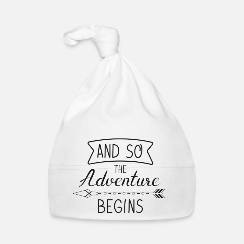 Lasst das Abenteuer beginnen! Baby Bio-Mütze