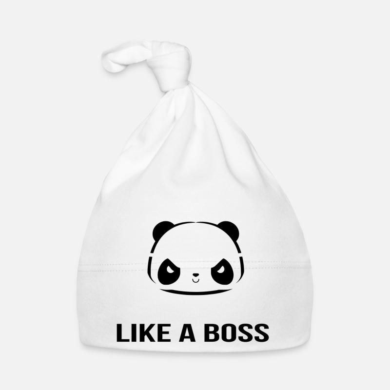 Comme un Boss Panda Bonnet bio Bébé