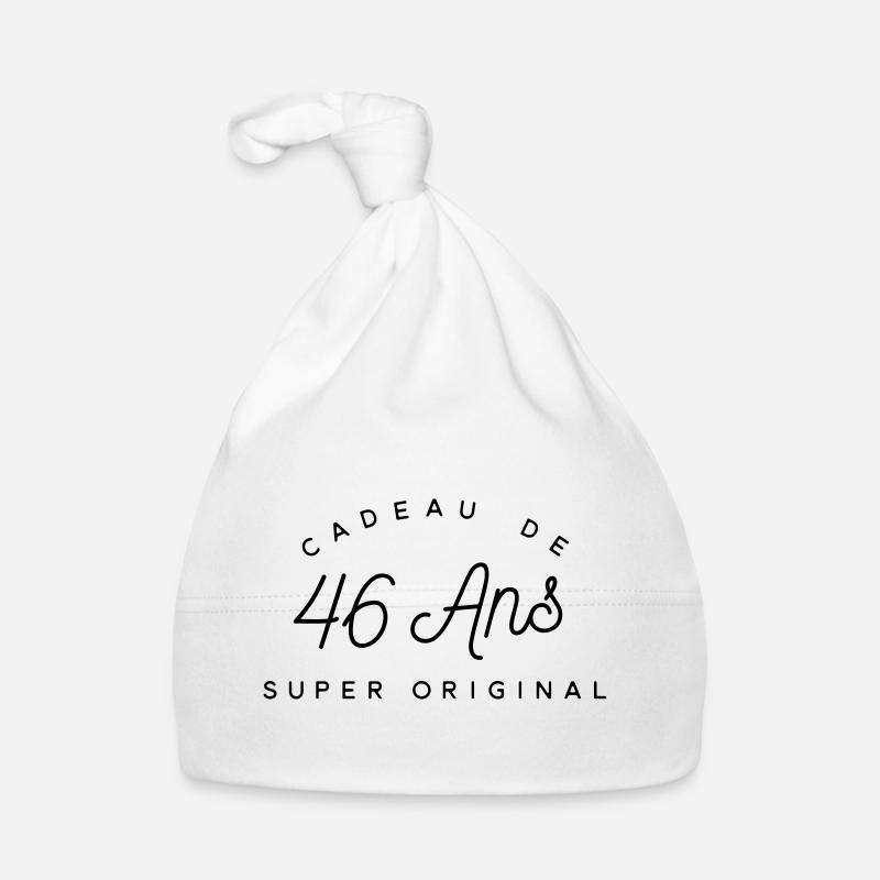Cadeau 46 ans  Bonnet bio Bébé