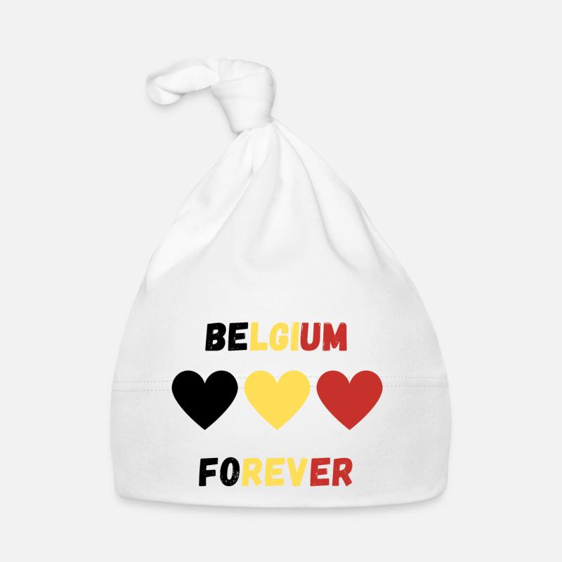 Belgium forever Organic Baby Cap
