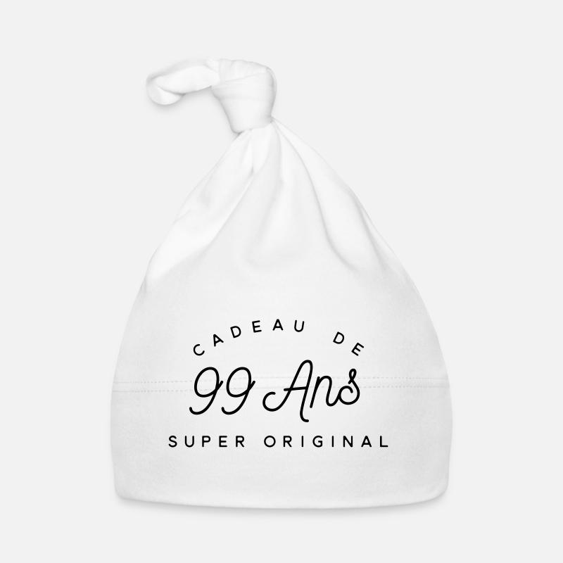 Cadeau 99 ans   Bonnet bio Bébé
