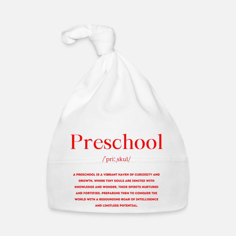 Vorschule Definition Baby Bio-Mütze