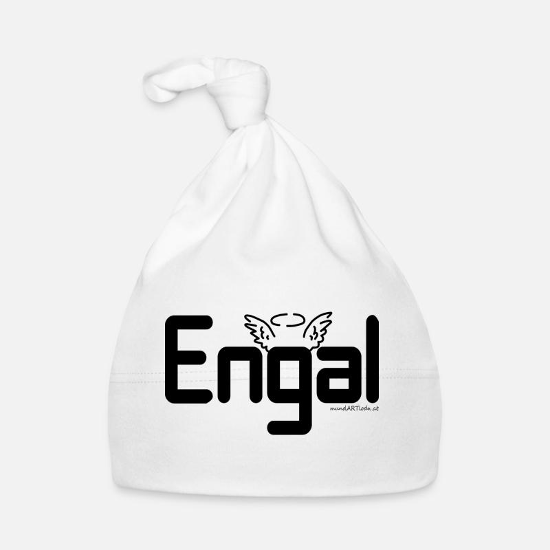 Engal - Engerl, Österreichischer Dialekt, Geschenk Baby Bio-Mütze