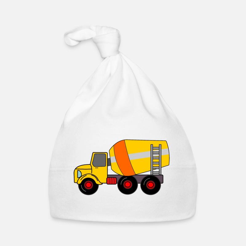 Couleur du wagon de ciment Bonnet bio Bébé
