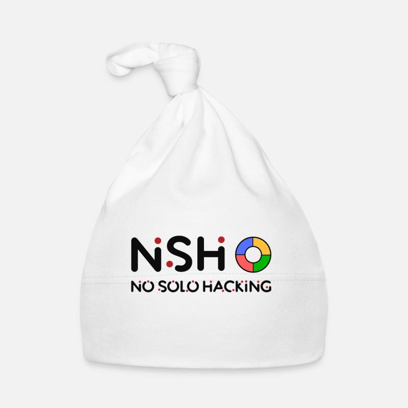 Not just hacking merchandising Organic Baby Cap
