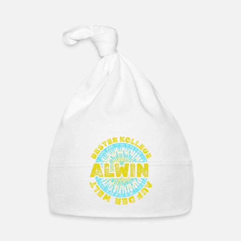 Alwin as a first name Organic Baby Cap