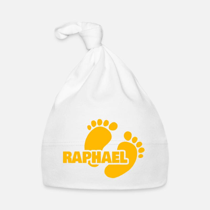 Raphael als Geburt Baby Bio-Mütze