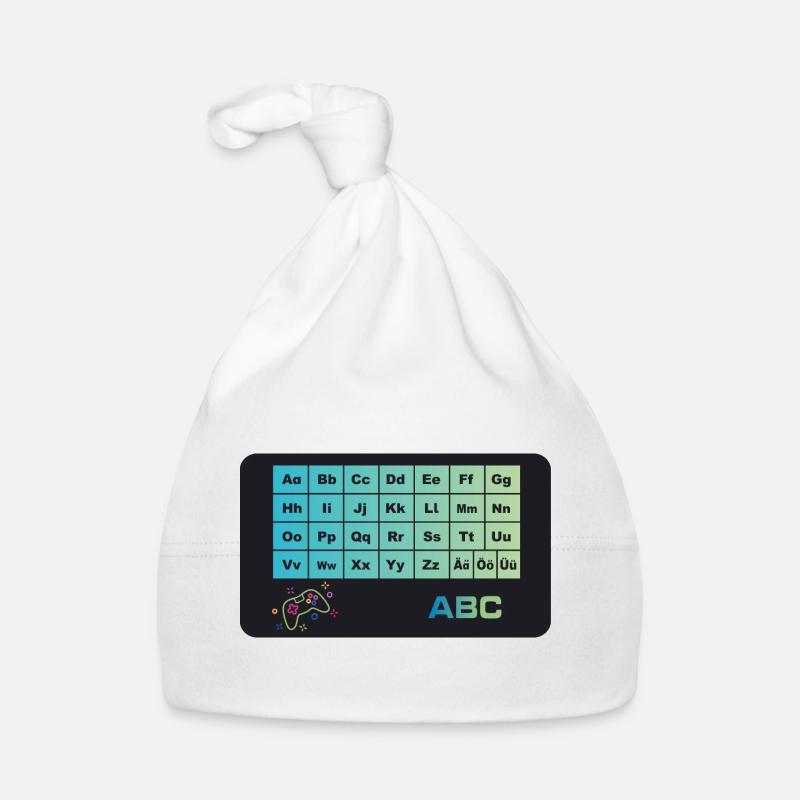 Game Controllers - ABC Alphabet Organic Baby Cap