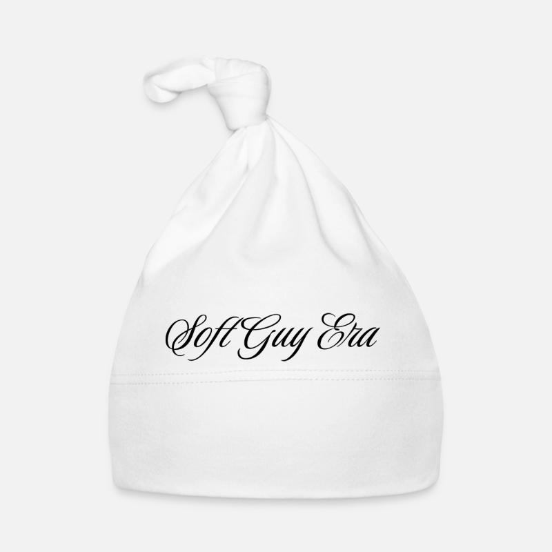 Soft Guy Era Drizzle Drizzle Slay King :)) - Bonnet bio Bébé - blanc