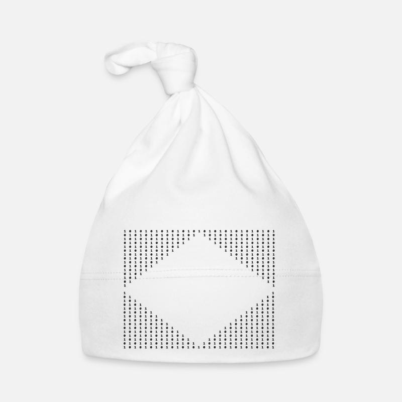 Zahlenmuster Baby Bio-Mütze