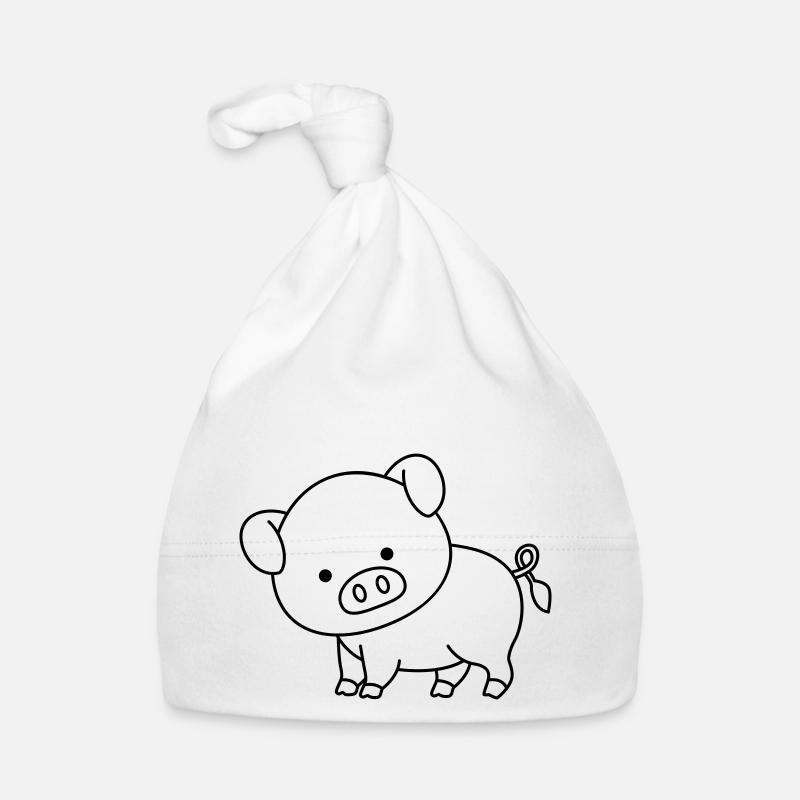 pig Baby Bio-Mütze