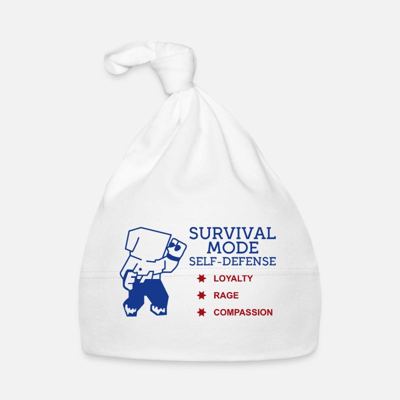 Survival Mode Self-Defense Organic Baby Cap