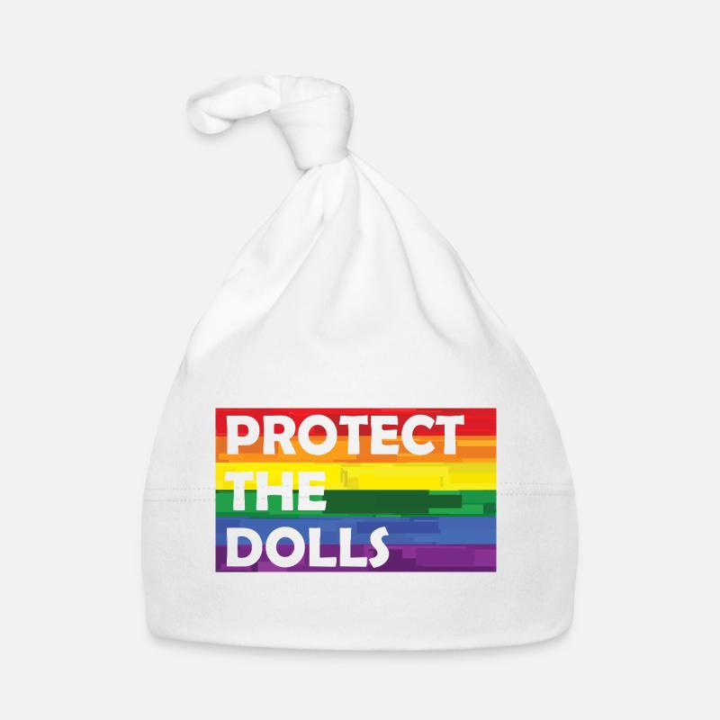 PROTÉGEZ L’ARC-EN-CIEL DES POUPÉES Bonnet bio Bébé