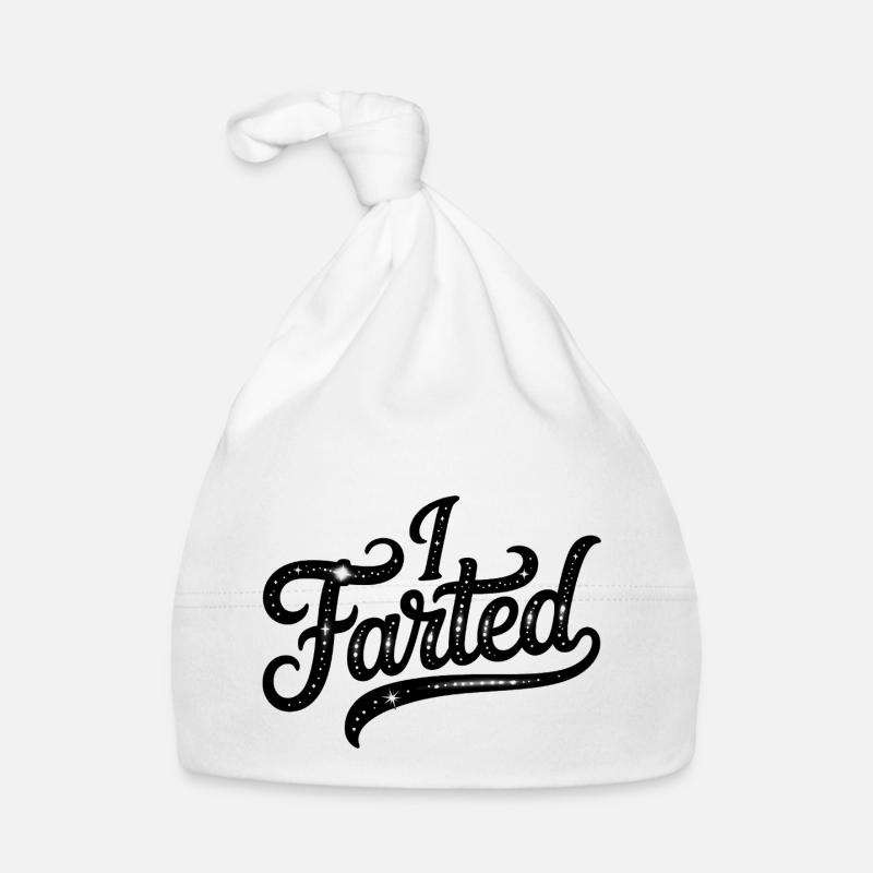 J’ai pété - Logo de chat mignon Bonnet bio Bébé