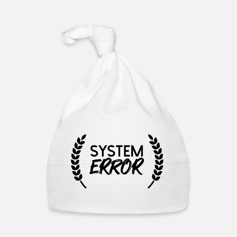 System failure Organic Baby Cap
