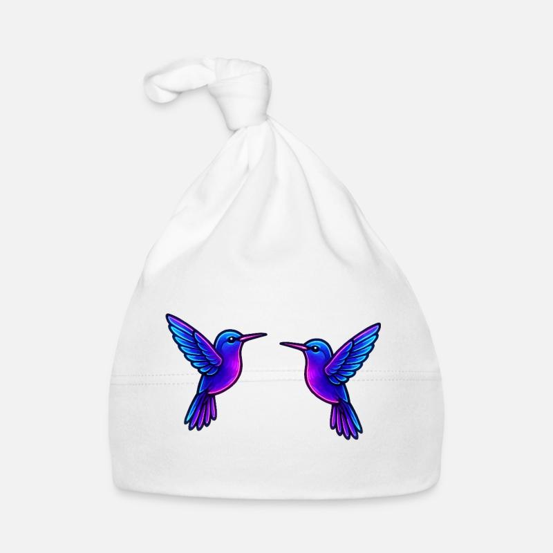 Kolibri Vogel Baby Bio-Mütze