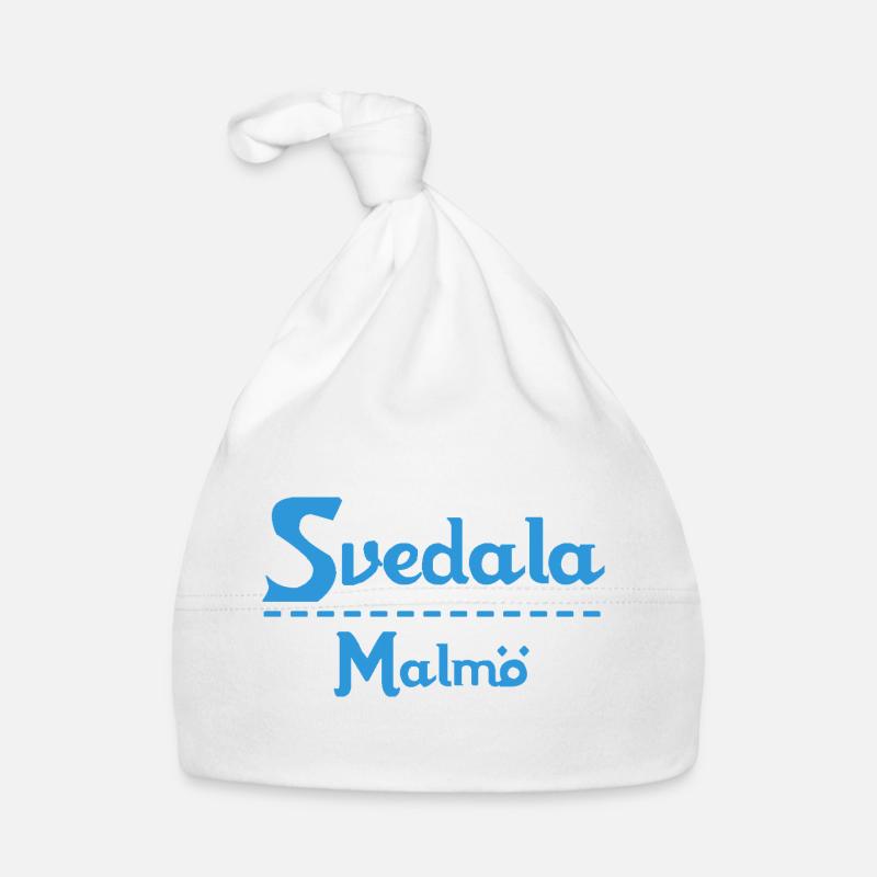 Svedala – Malmö Himmelblaues Design Baby Bio-Mütze