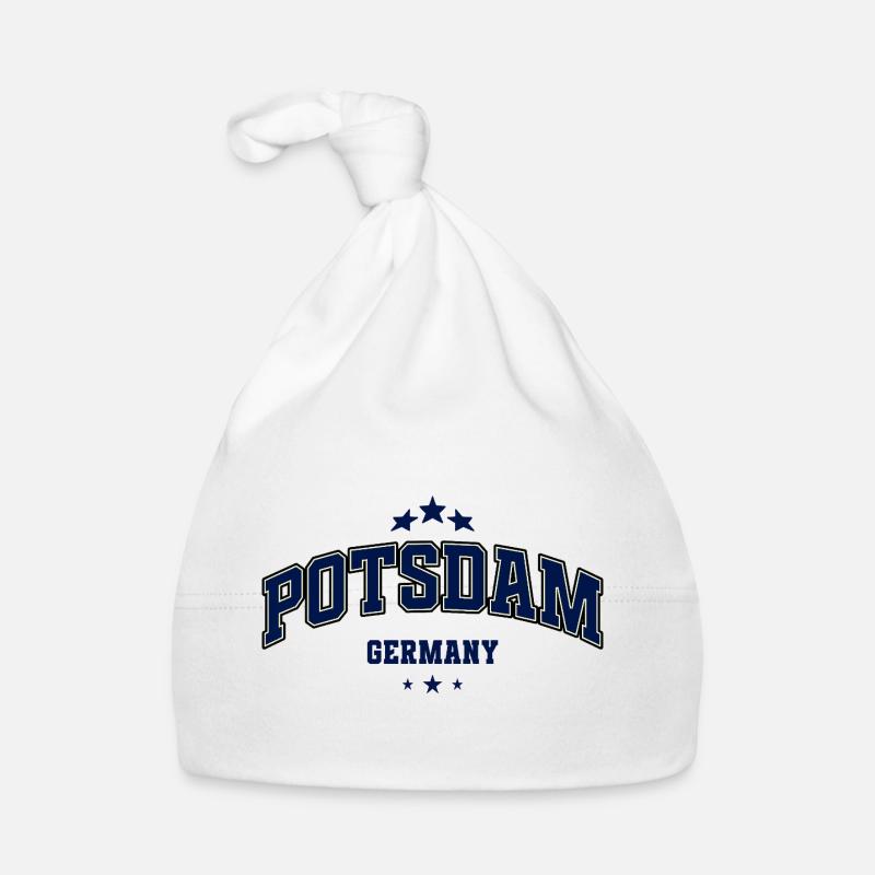 Potsdam Germany Emblem Organic Baby Cap