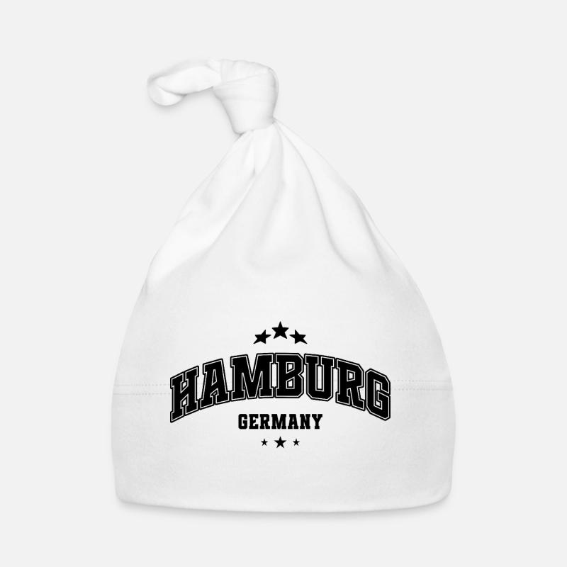 Lettrage de l’Arc de Hambourg Bonnet bio Bébé