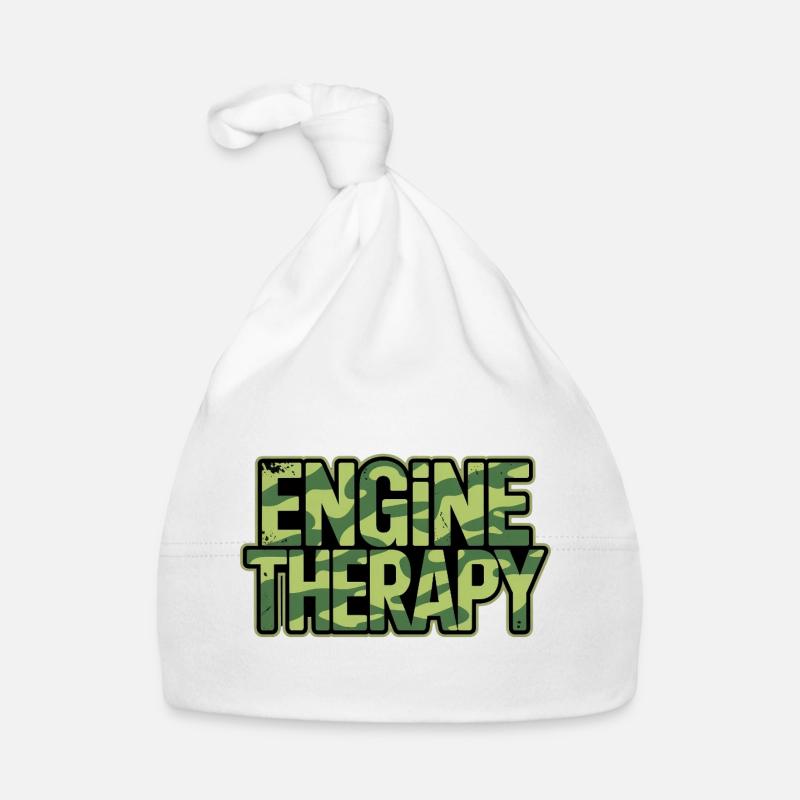 Camouflage Engine Therapy Tuning Lifestyle Baby Bio-Mütze