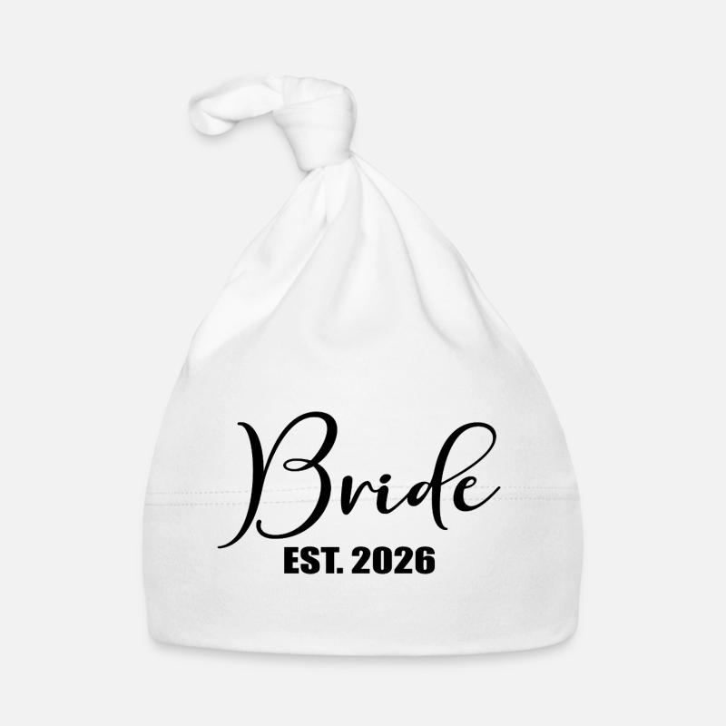 Minimalism Bride 2026 Organic Baby Cap