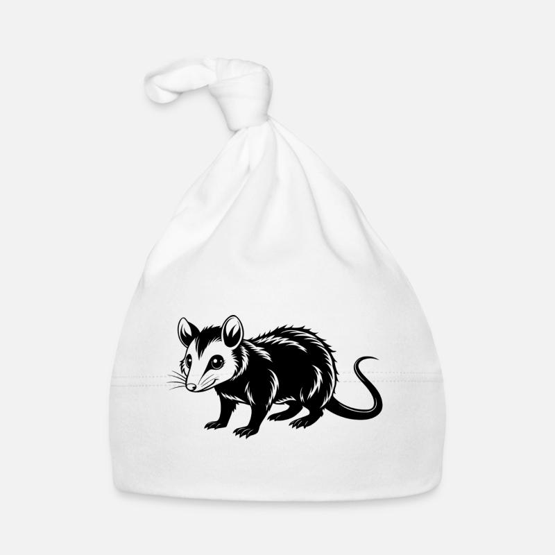 Opossum de peau Bonnet bio Bébé