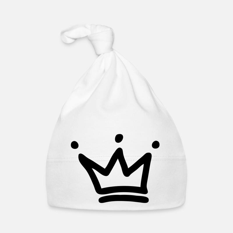 krone kronen crown Baby Bio-Mütze