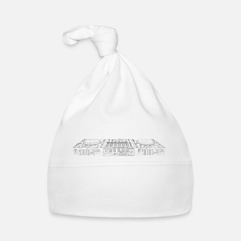 CDJ 1000 DJ-Setup Baby Bio-Mütze