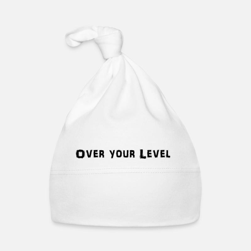 LOGO Over Your Level Organic Baby Cap