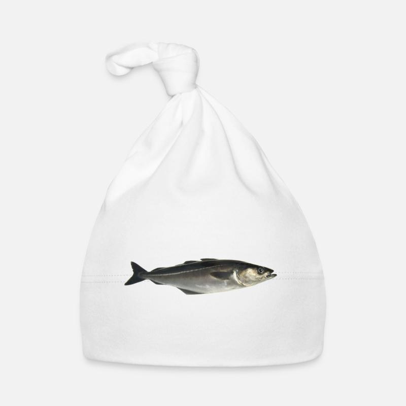 Fisch Pollack Baby Bio-Mütze