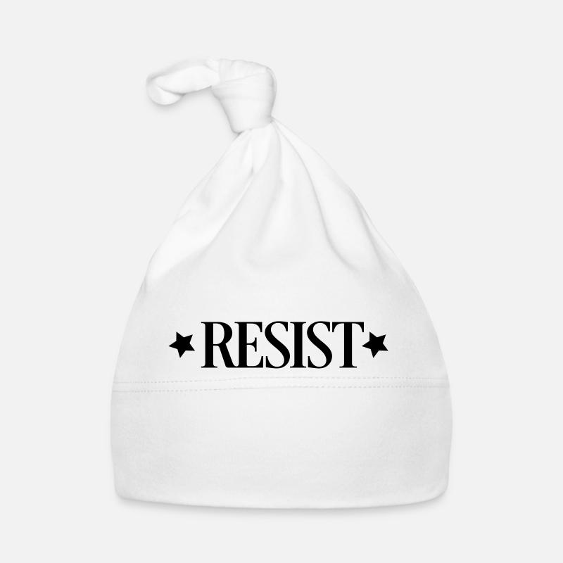 resist - Bonnet bio Bébé - blanc