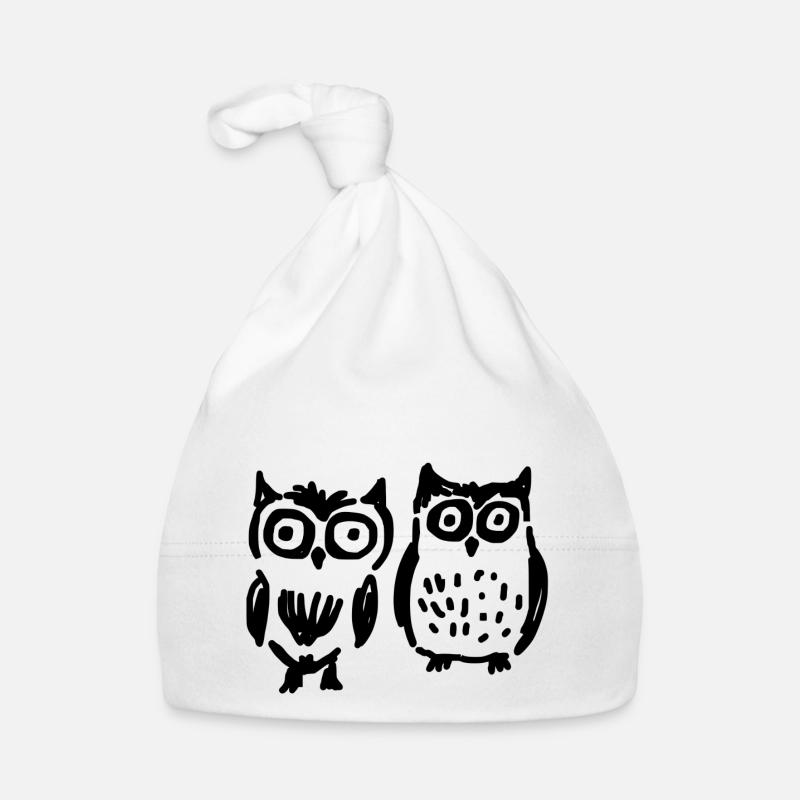 chouettes Bonnet bio Bébé
