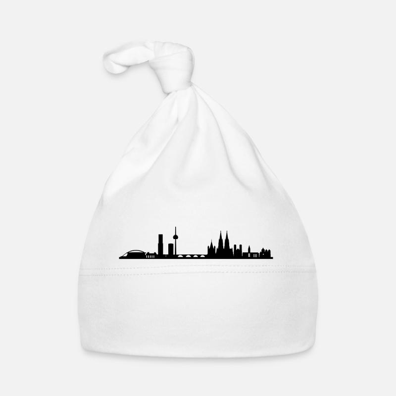 Skyline Köln Baby Bio-Mütze
