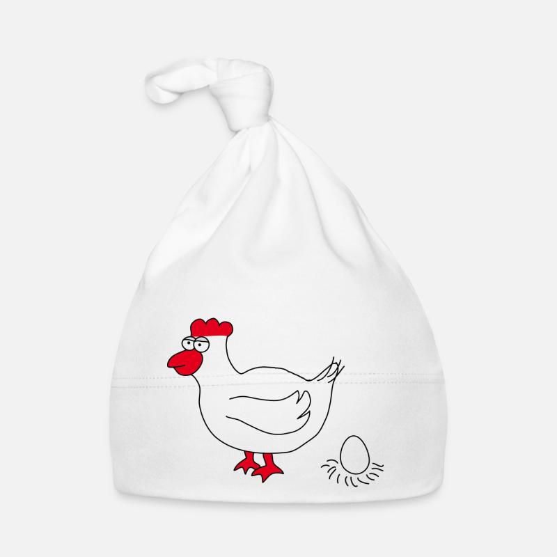 Chicken Organic Baby Cap