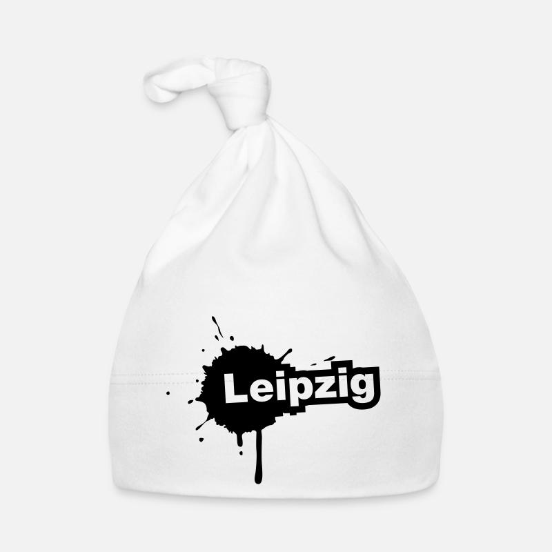 Leipzig Splatter Baby Bio-Mütze