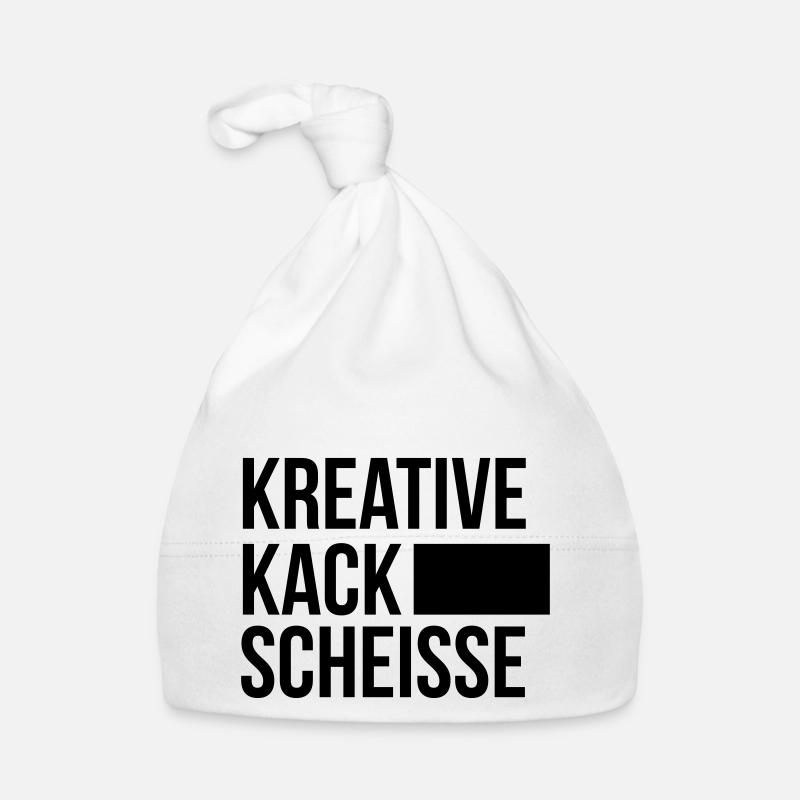 CREATIVE Kack MERDA Cappellino ecologico per neonato