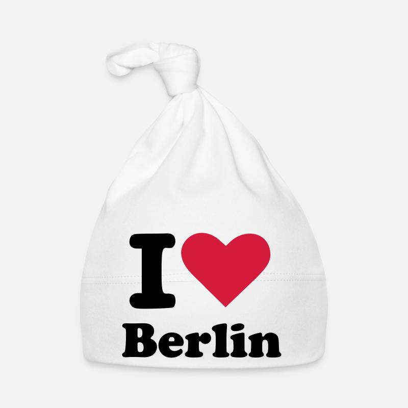Berlin - Baby Bio-Mütze - Weiß