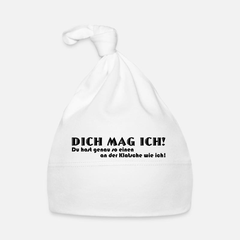 Dich mag ich Baby Bio-Mütze