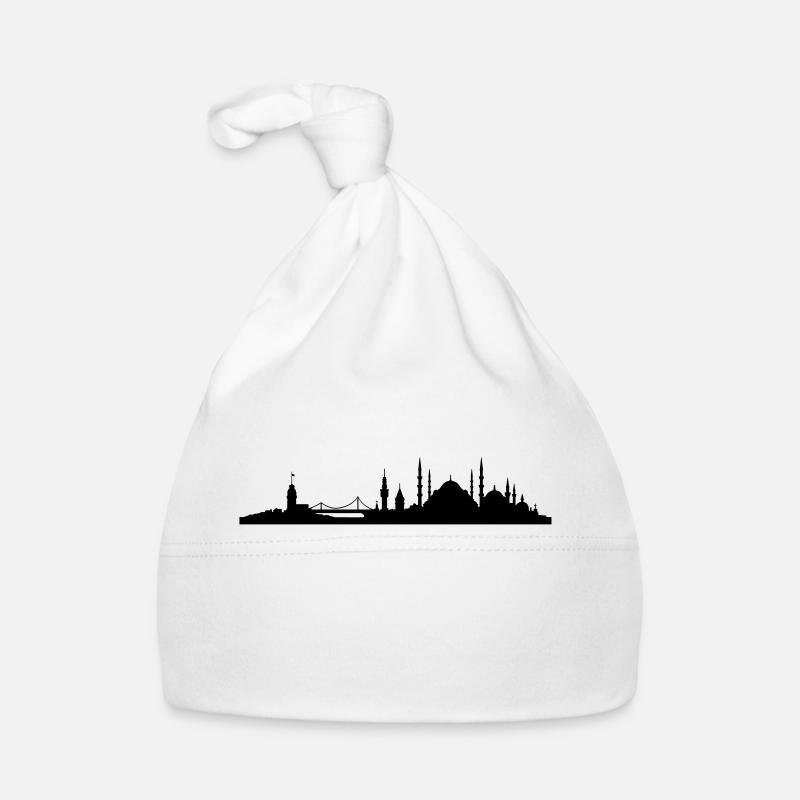 Skyline Istanbul Baby Bio-Mütze