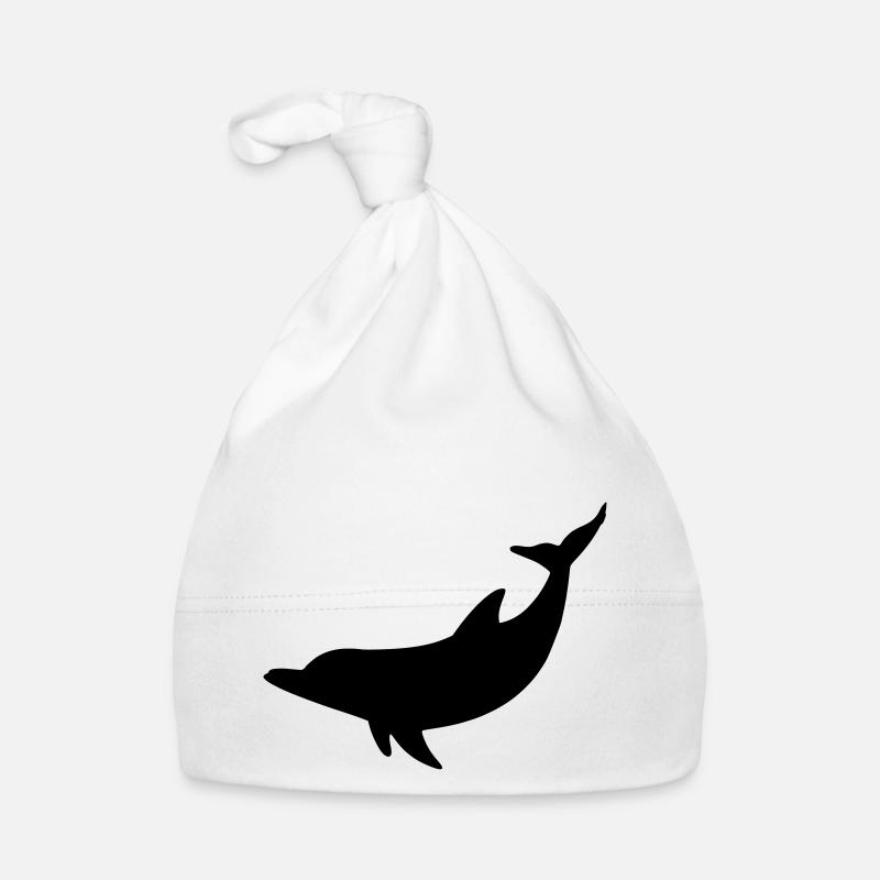 Delfin Baby Bio-Mütze