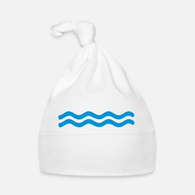 waves Organic Baby Cap