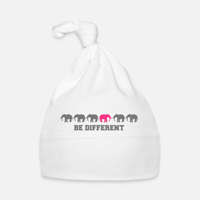 Elephants Be Different Baby Bio-Mütze