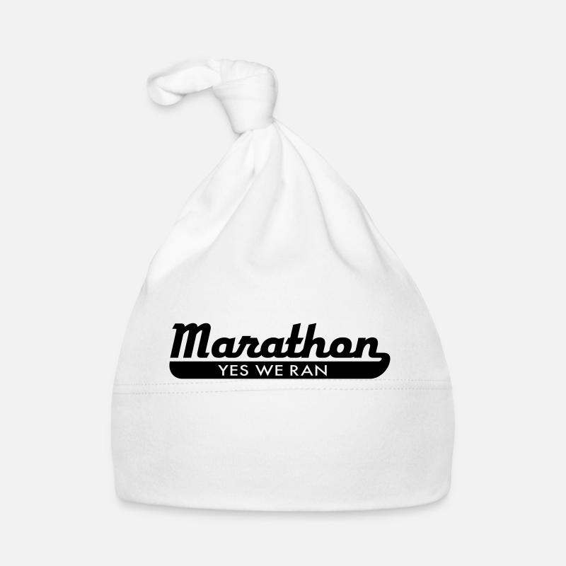 Marathon - Baby Bio-Mütze - Weiß