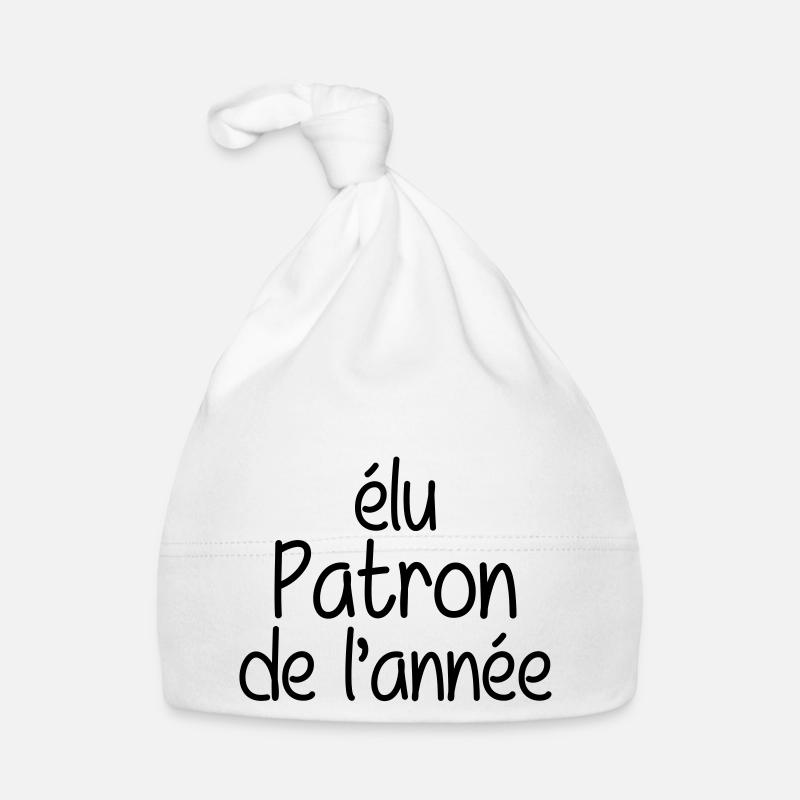 élu Patron de l'année ! Bonnet bio Bébé