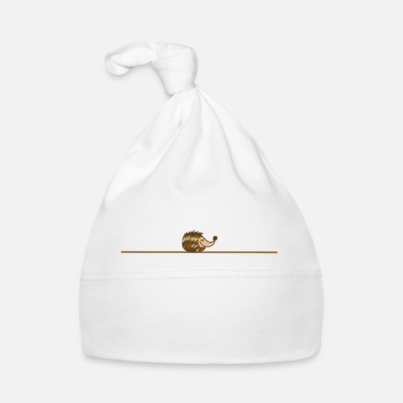 Hérisson dormant Bonnet bio Bébé