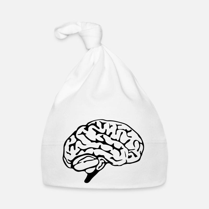 brain design Baby Bio-Mütze