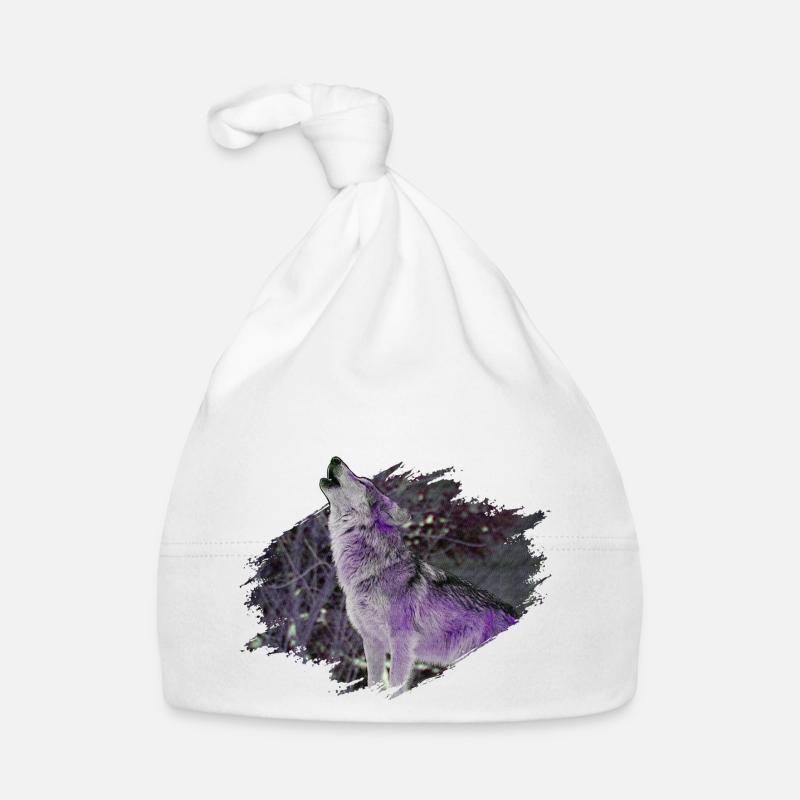 Wolf Baby Bio-Mütze