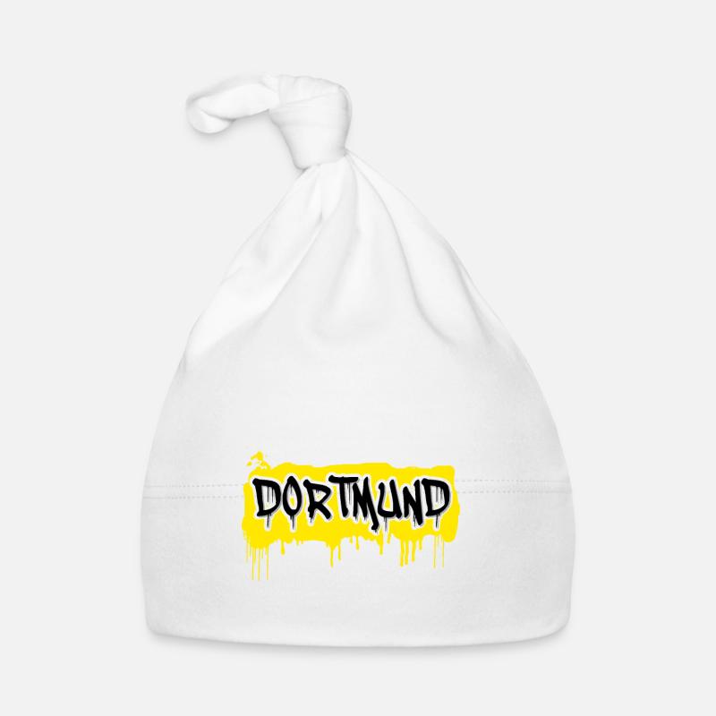 Dortmund Graffiti Baby Bio-Mütze