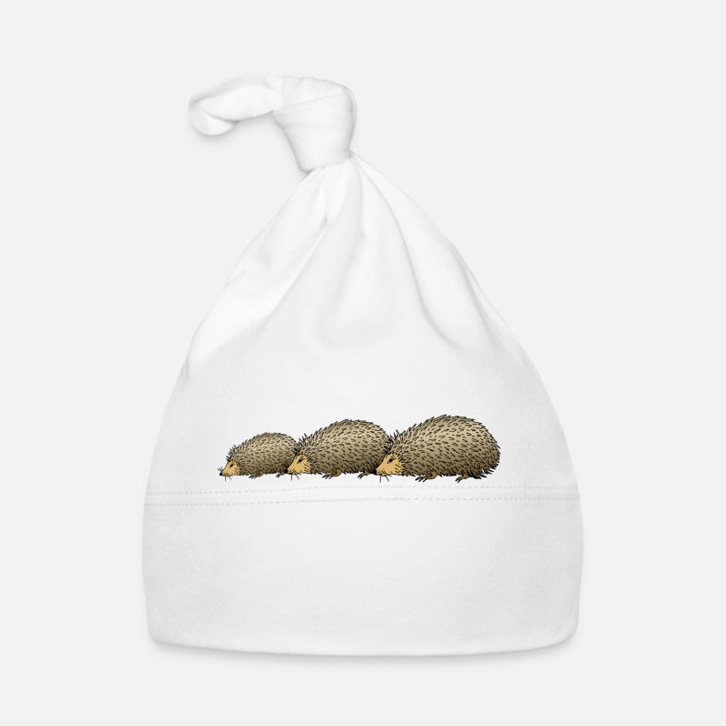 Igel Baby Bio-Mütze
